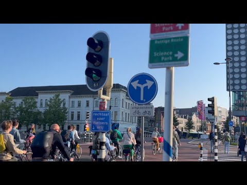 Fietsen studenten met de stroom mee of kiezen ze voor een groene omweg?