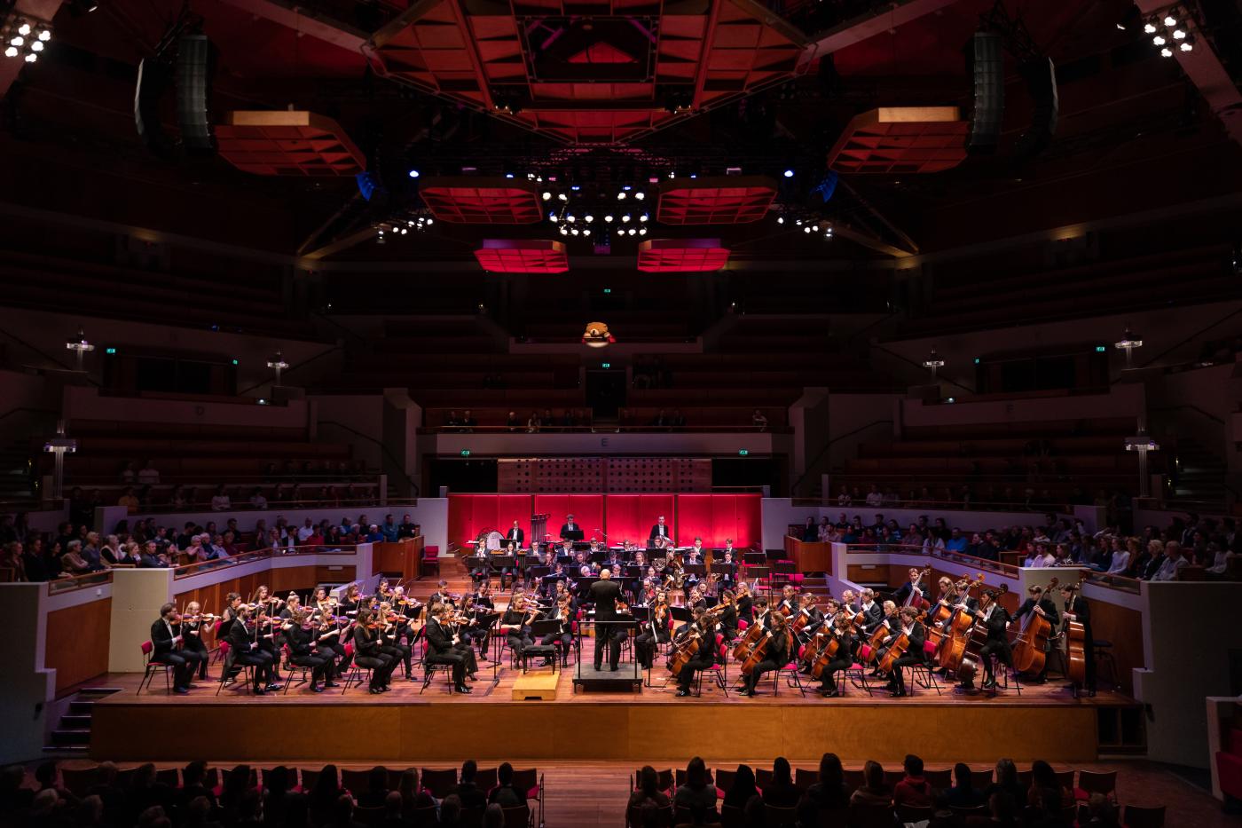 Studentenorkest in TivoliVredenburg; Fotograaf: Veerle Bastiaanssen