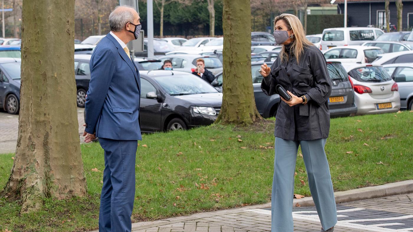 Bezoek Maxima Foto: Brunopress, Patrick van Emst