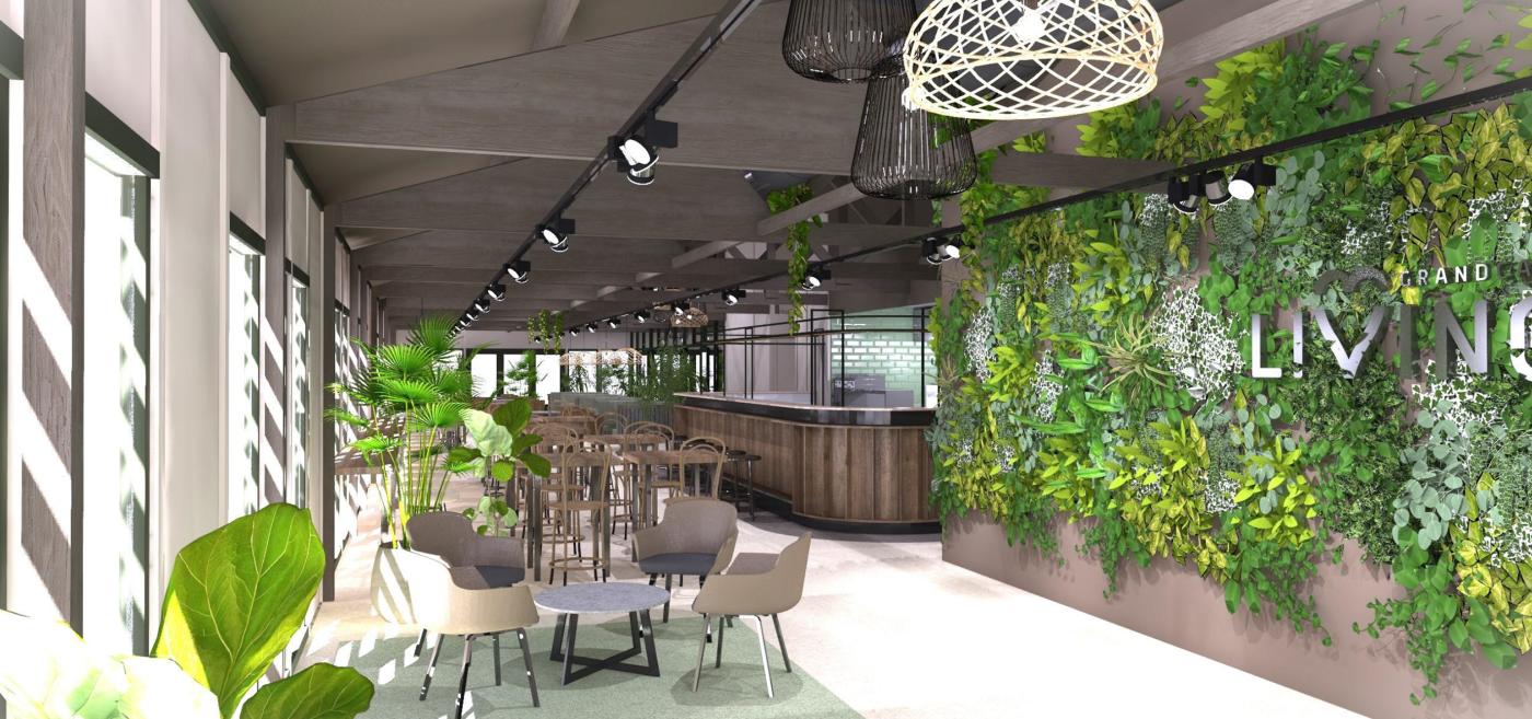 Artist Impression Grand Cafe LIVING