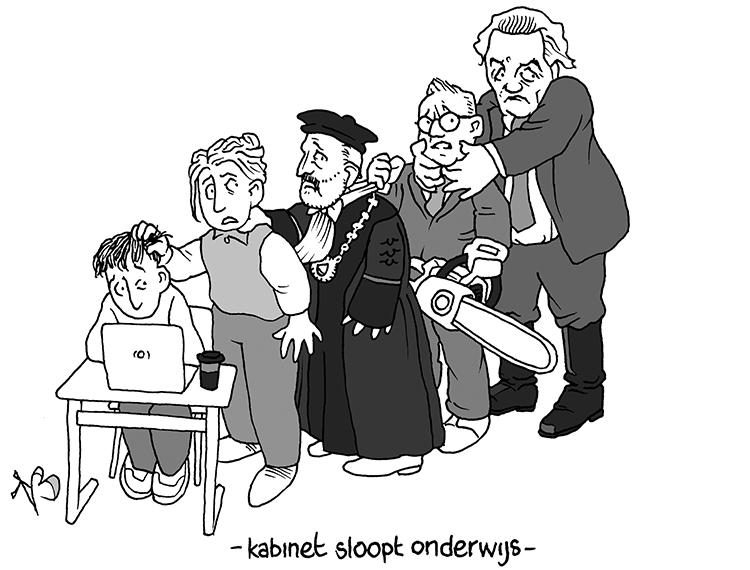 Cartoon: Academische vrijheid - 2