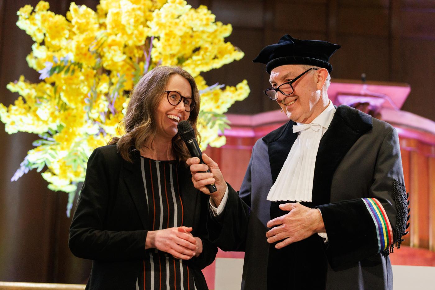 Hiske Arts, DIES UU Foto: Bas van Hattem, Universiteit Utrecht