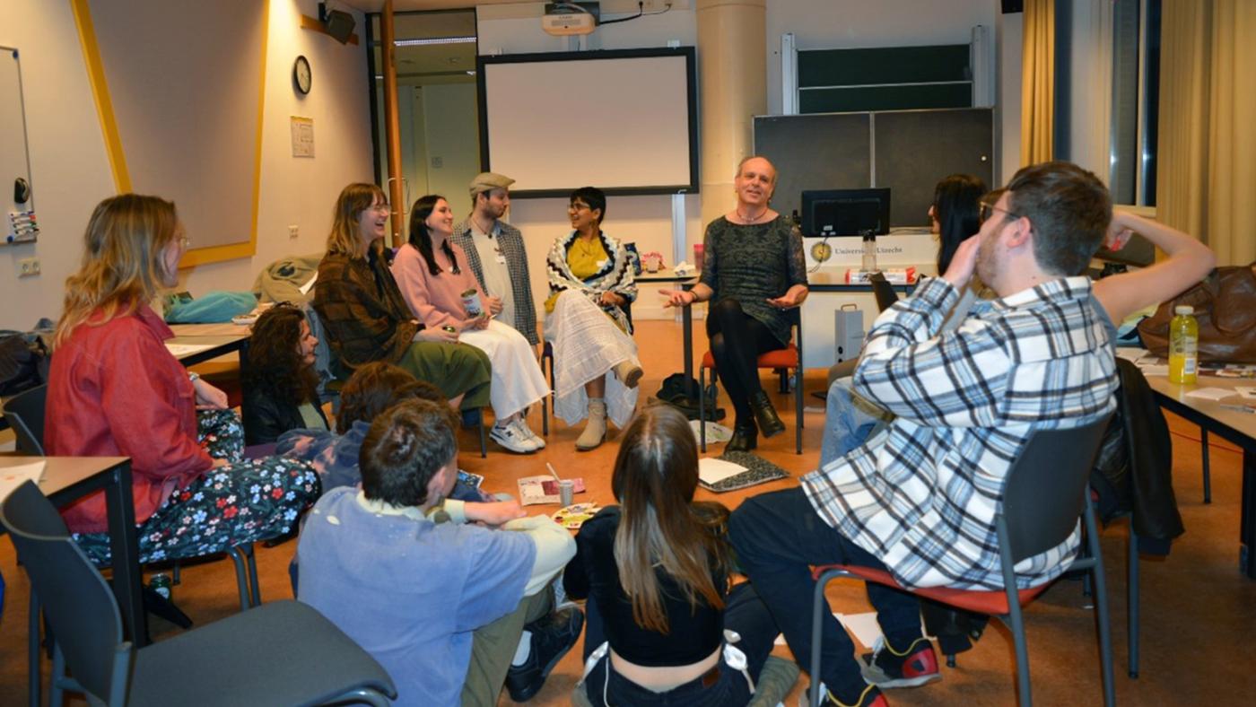 Docent van het jaar 2024 Gerard van der Ree. Foto: Yashwanti Puar