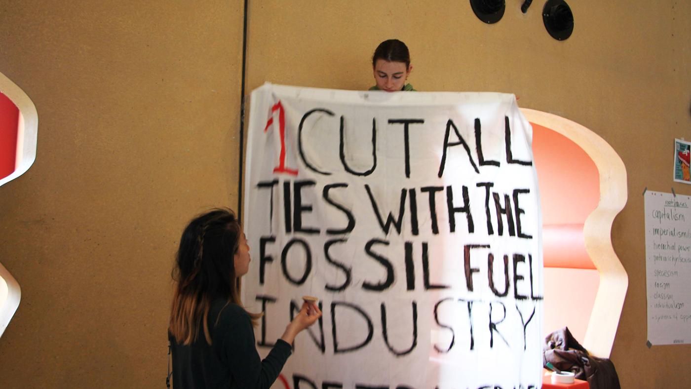 End Fossil Occupy Foto: DUB