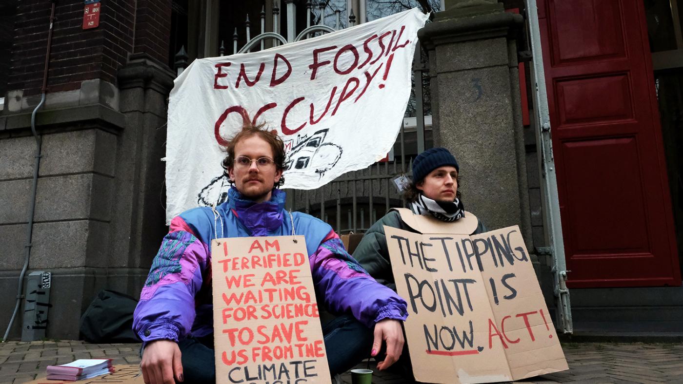 End Fossil Occupy Foto: End Fossil Occupy