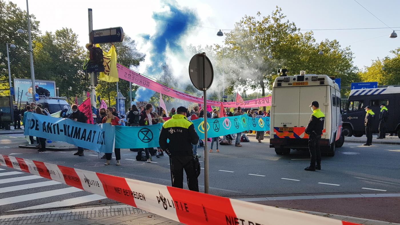 Extinction Rebellion. Foto: Amarins Jansma Extinction Rebellion. Foto: Amarins Jansma
