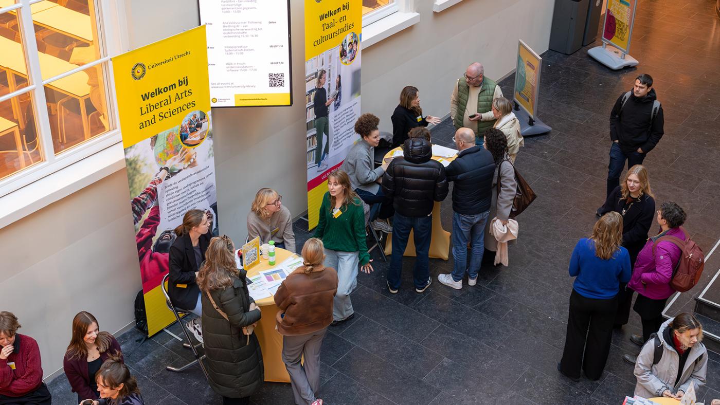 Open dag Geesteswetenschappen. Foto: Tara van den Broek