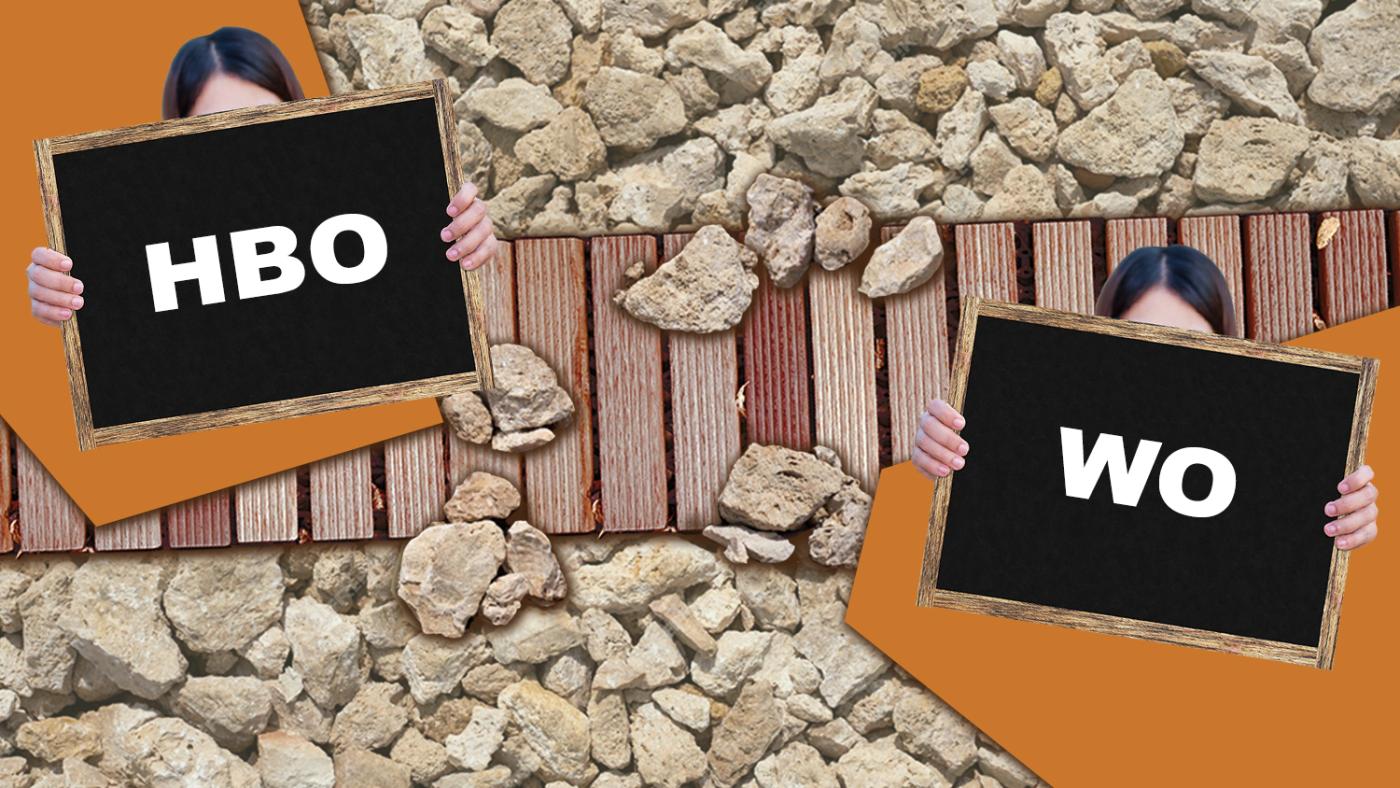 HBO of WO. Foto's 123rf, illustratie DUB