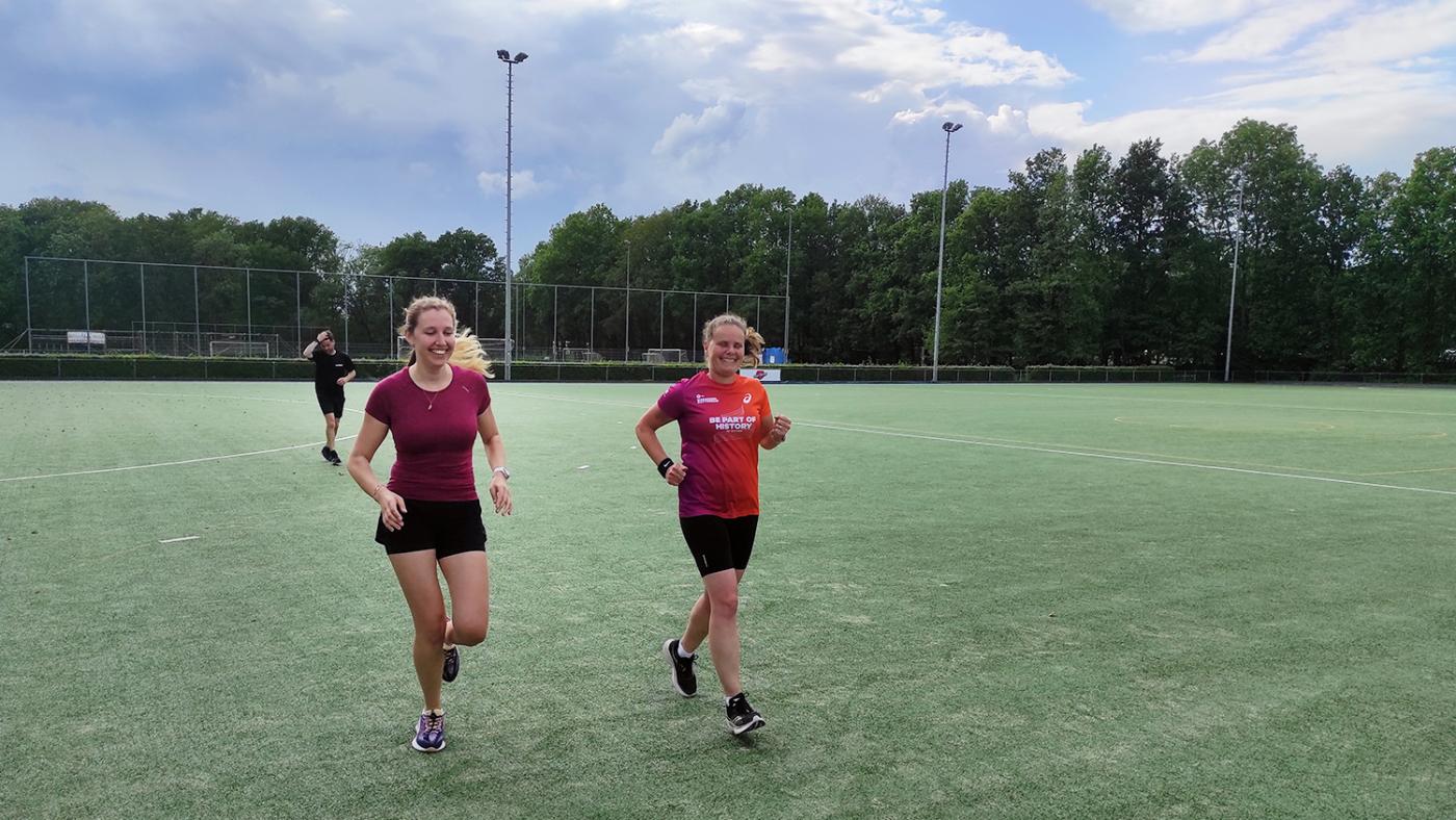 Training. Foto: Koen van den Helder