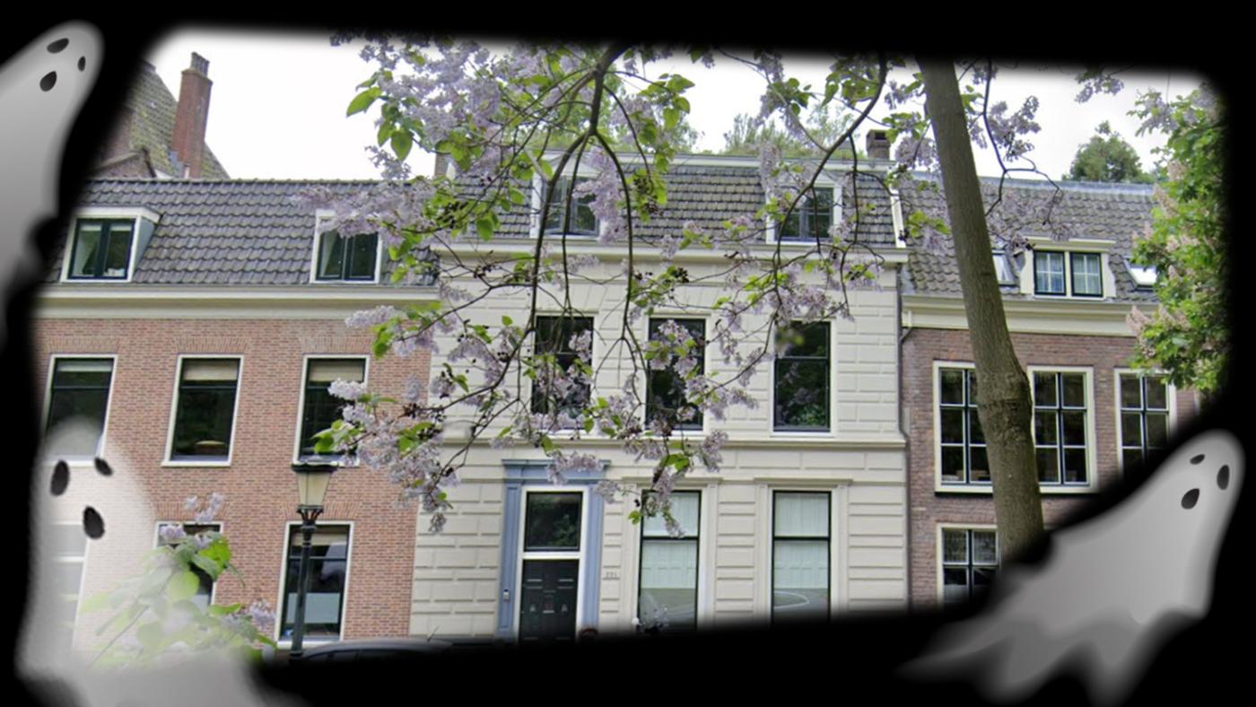 Nieuwegracht 193. Photo: screenshot Googlemaps, illustration DUB