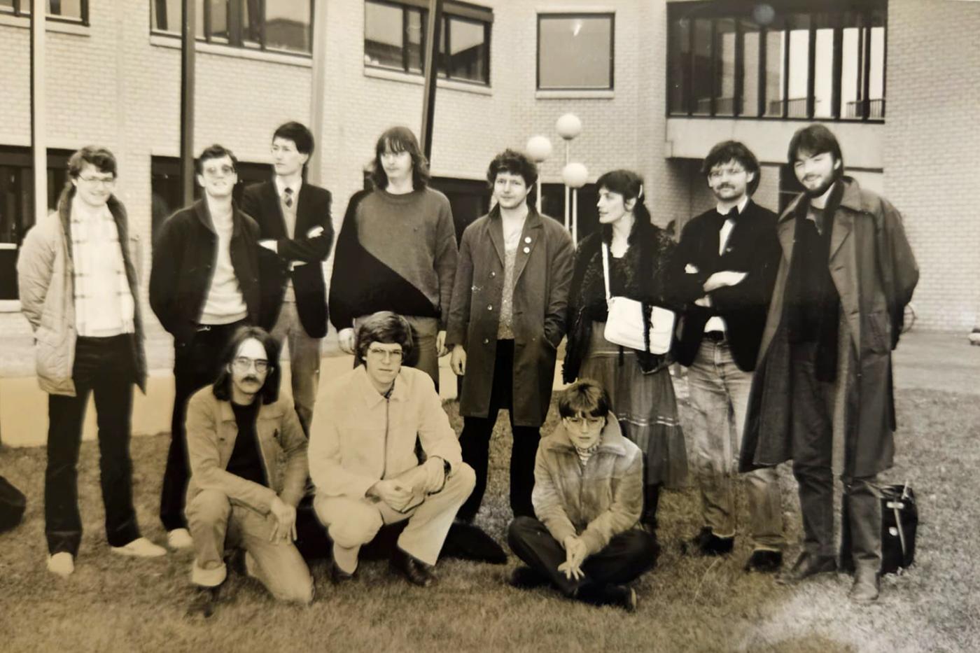 Henk Kummeling tijdens zijn studententijd Foto: eigen foto