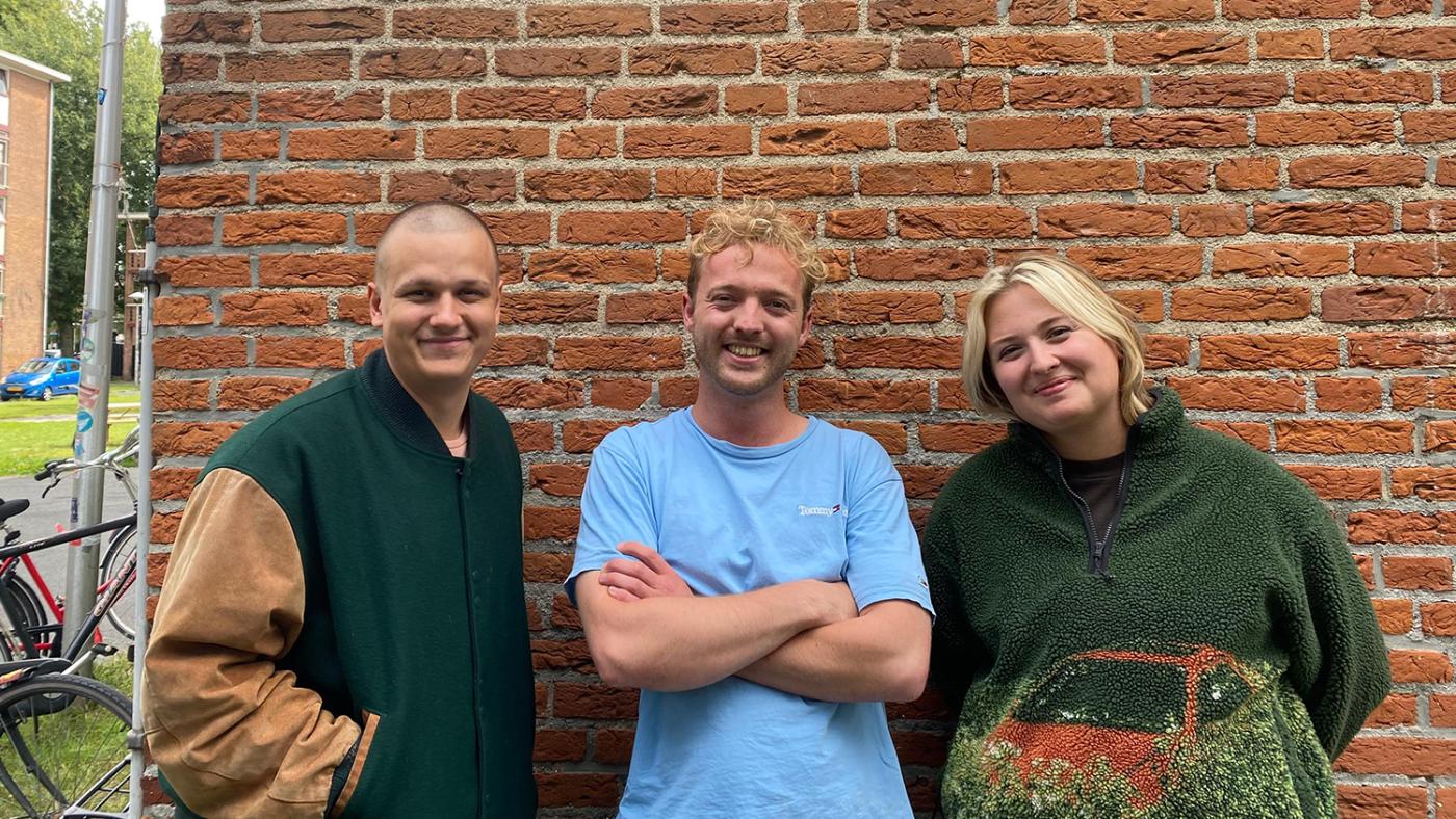 IBB-Fest: de orginasitoren Driek, Thijs en Silke