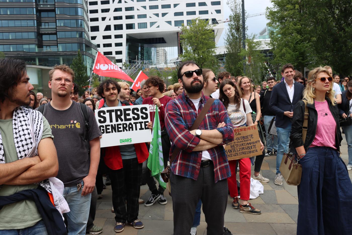 protest langstudeerboete