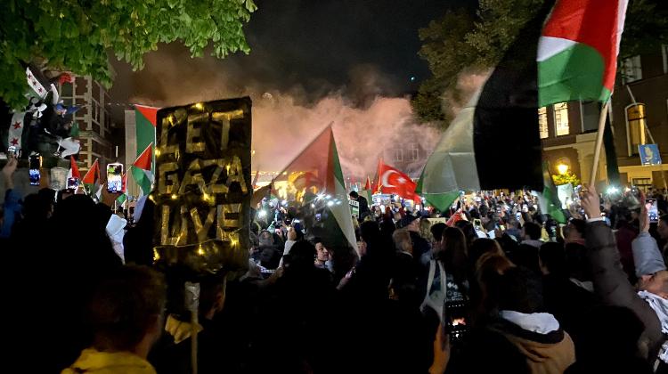 Palestine protest Utrecht