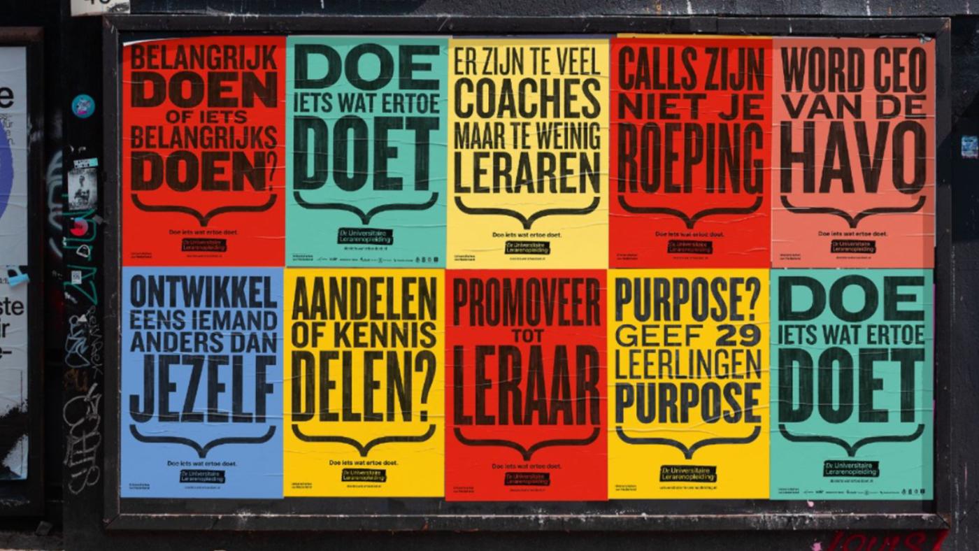 Lerarencampagne 'Doe iets wat er toe doet'