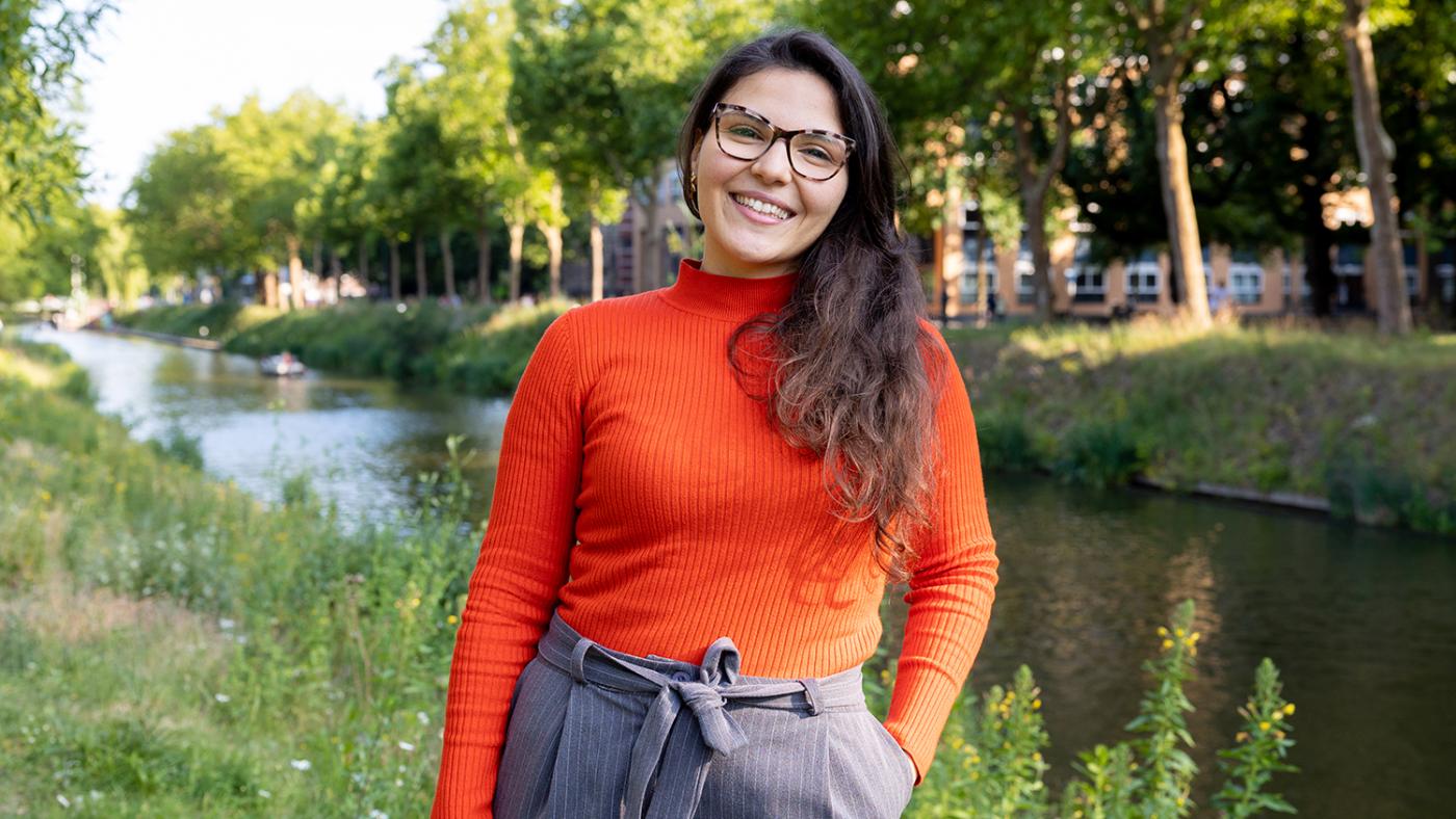 Yosra Belhadj. Foto: Tara van den Broek