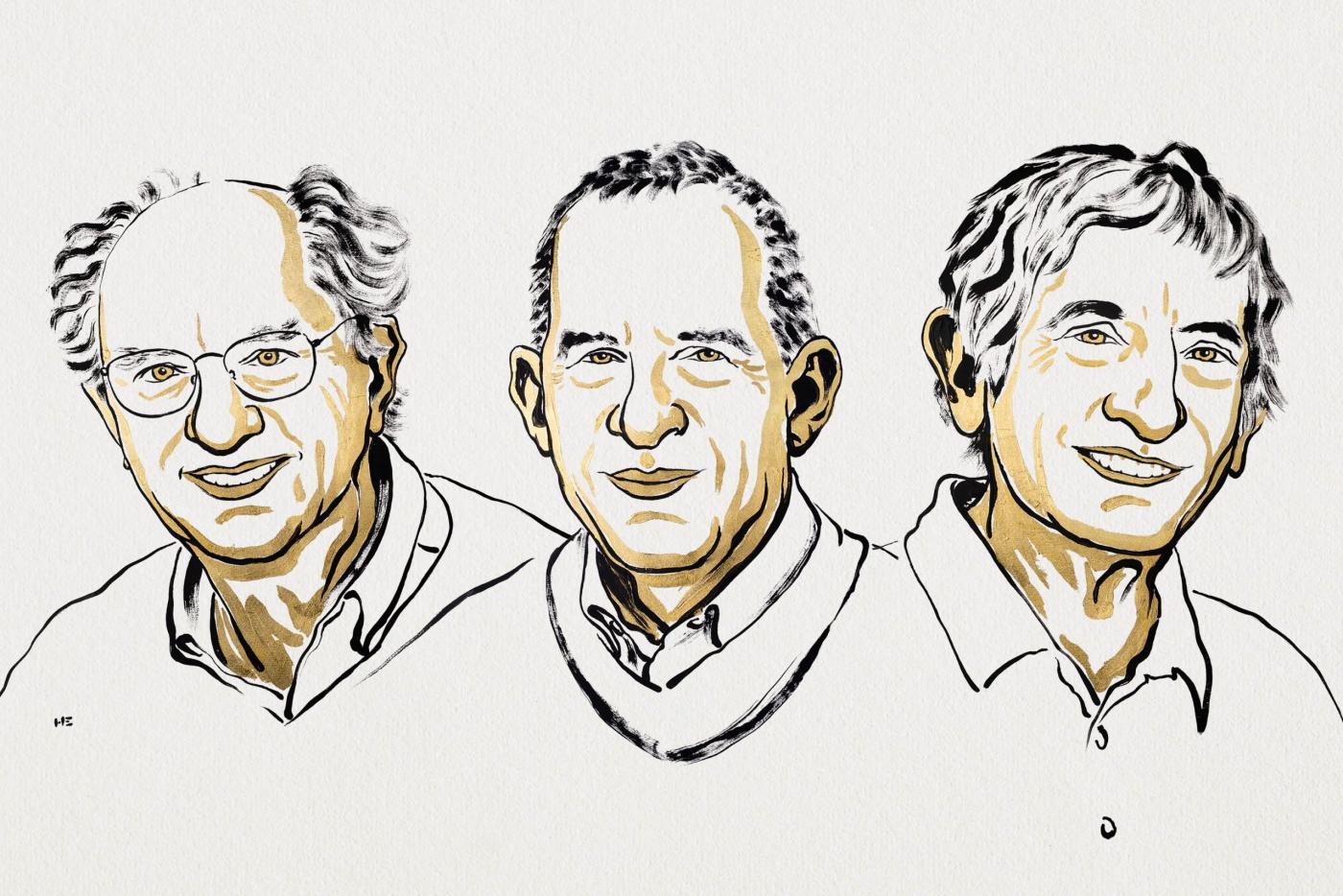 Nobelprijs voor de natuurkunde. Foto: Niklas Elmehed/ Nobel Prize Outreach