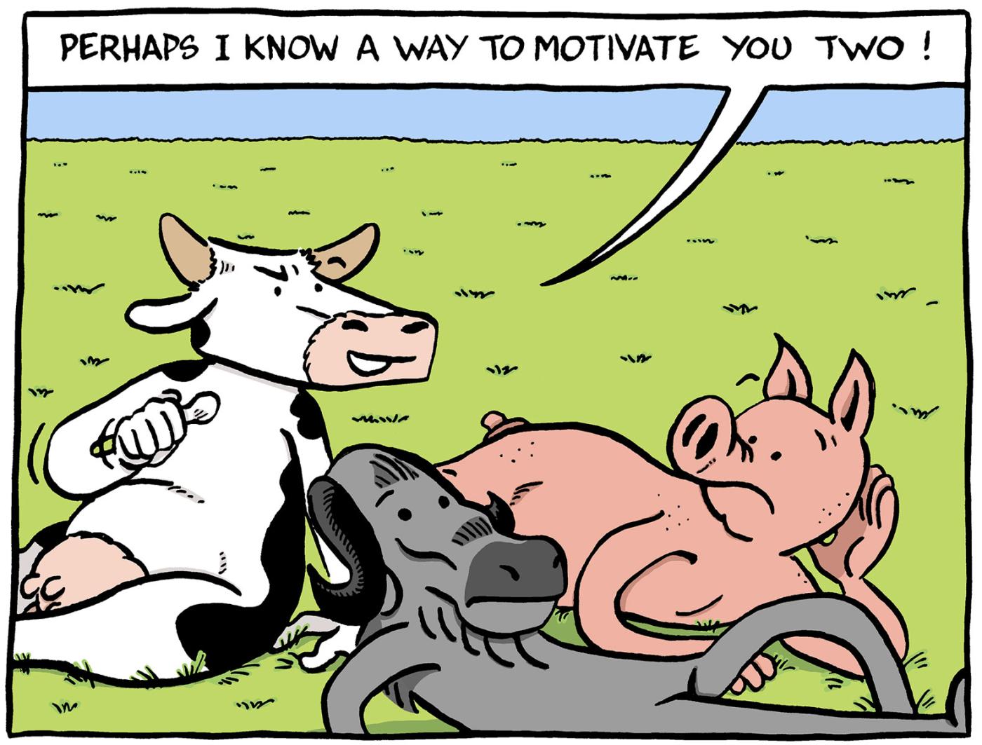 Oscar Wildebeest: No Motivation