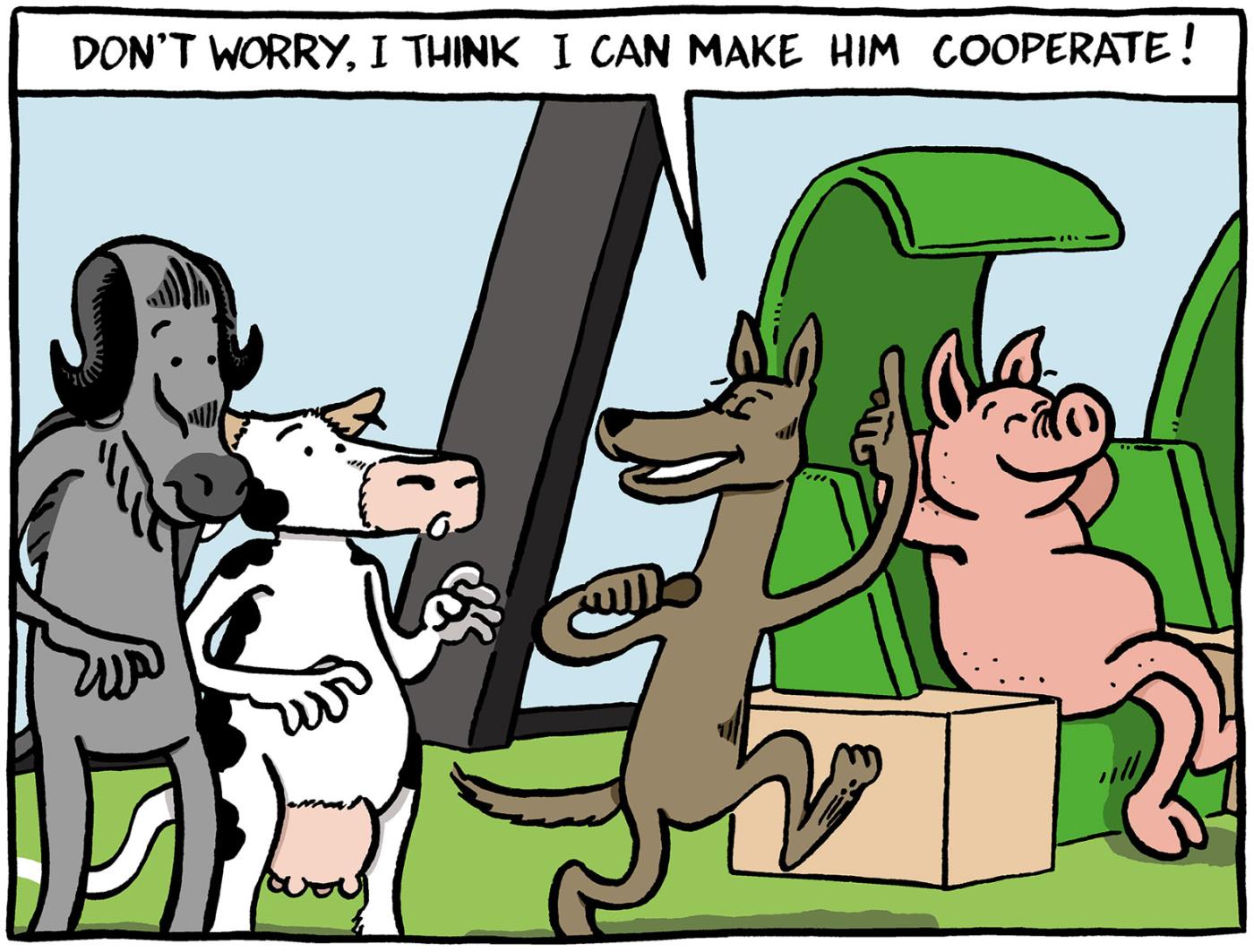 Oscar Wildebeest: Part of the assignement