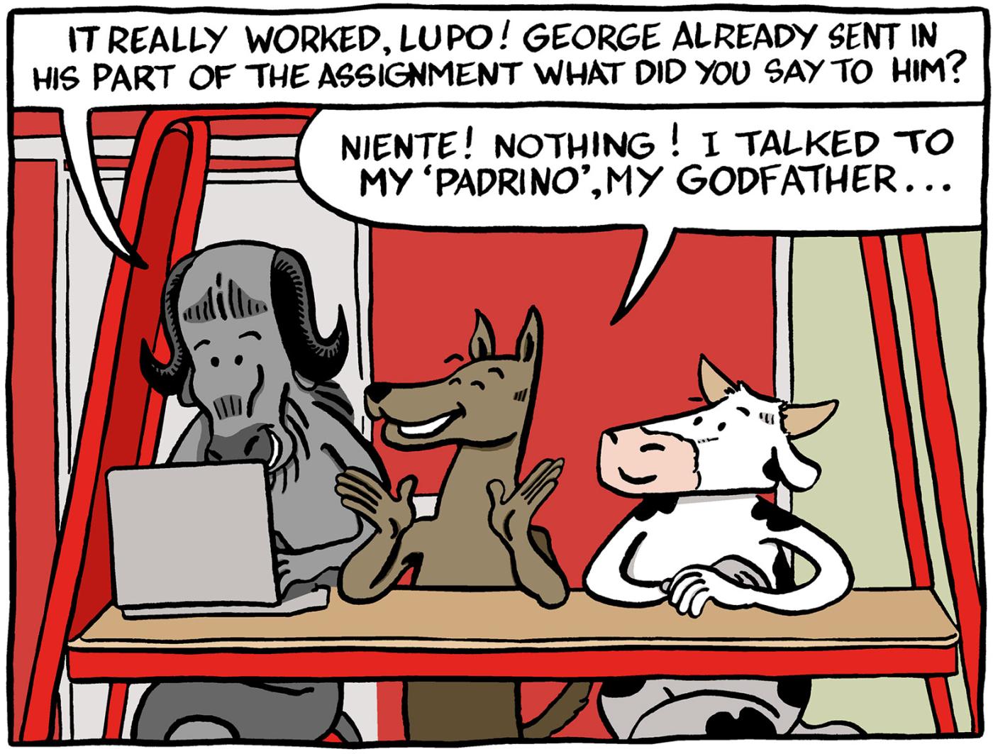 Oscar Wildebeest: Part of the assignement