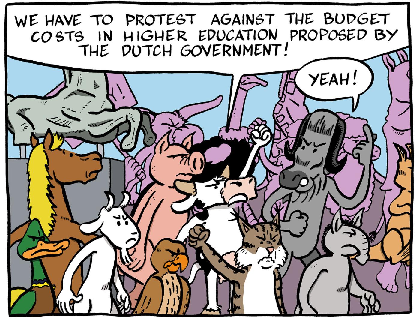 Oscar Wildebeest: Protest