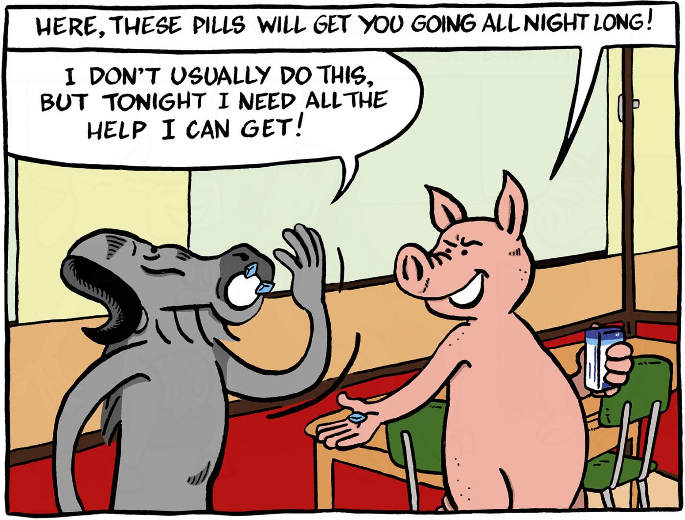 Oscar Wildebeest: Tired
