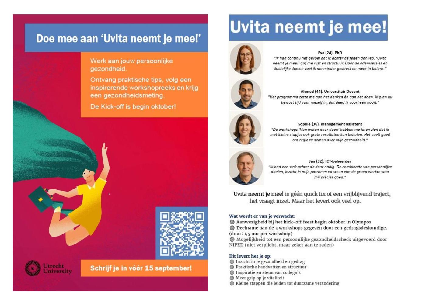 Uvita neemt je mee! Poster van Uvita neemt je mee!