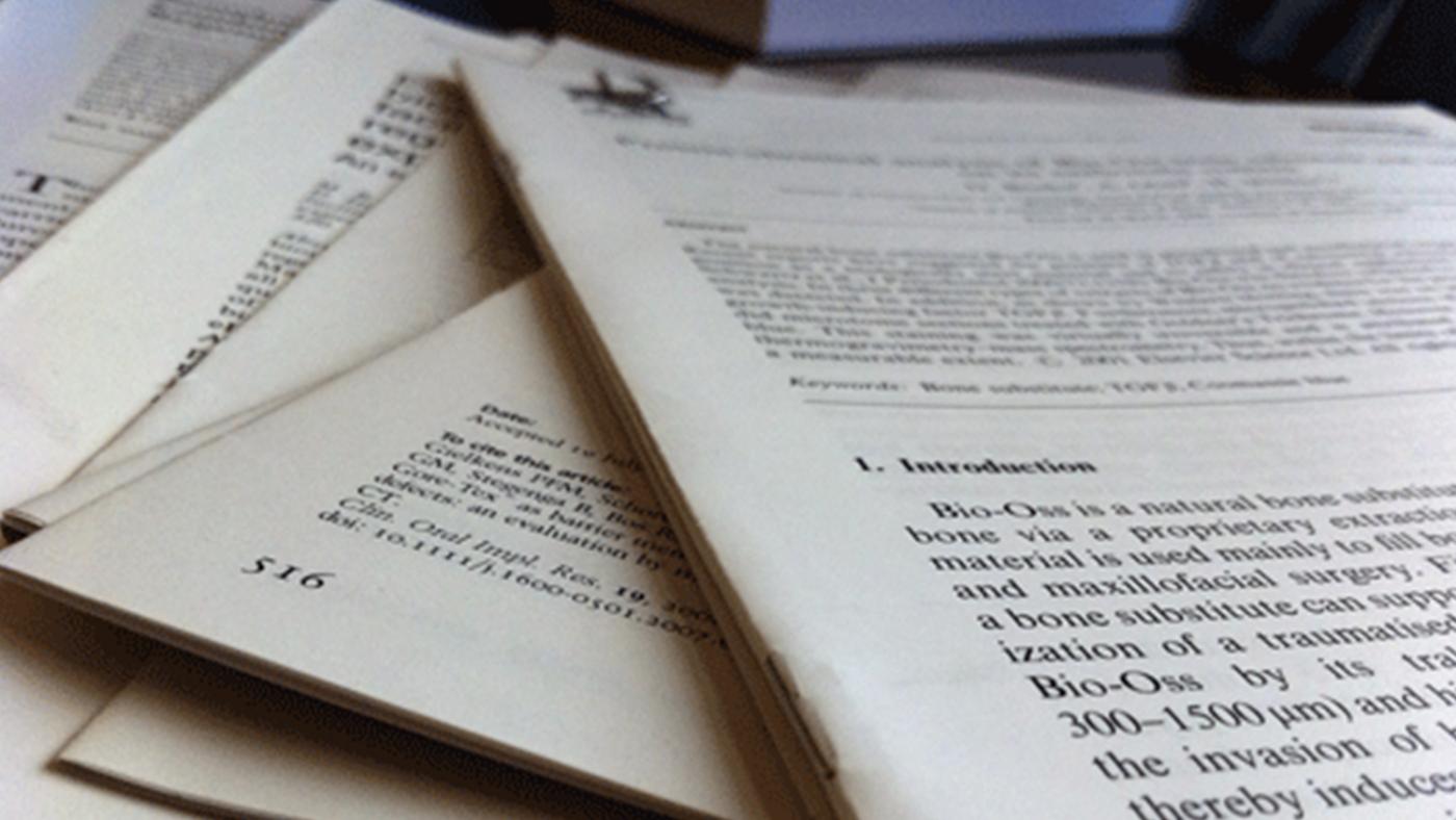 Wetenschappelijk artikel Wetenschappelijk artikel