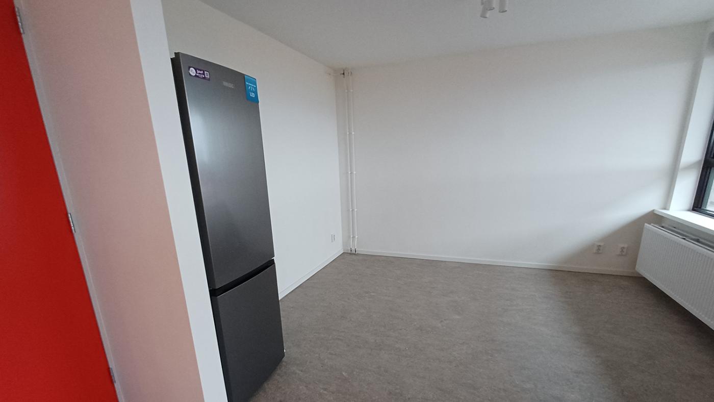 Woonkamer Rode flat. Foto: DUB, Koen van den Helder