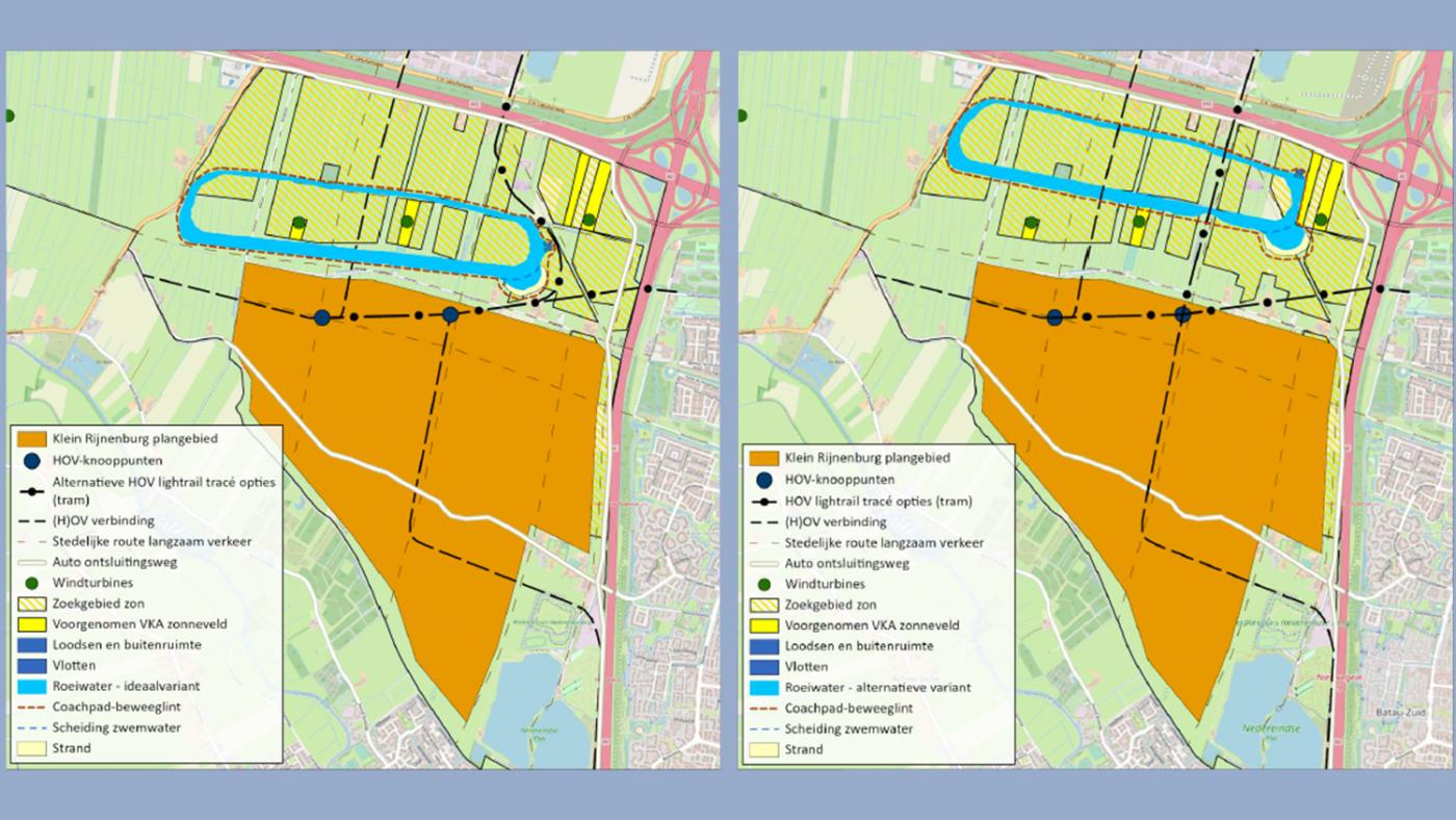 Roeiwater, kaart Foto: Koen van den Helder