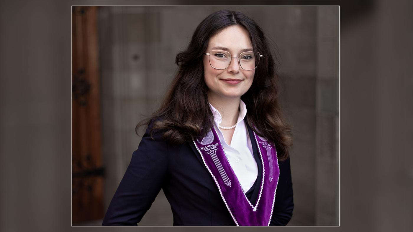Studentbestuurder Ashley Thijssing. Foto: eigen foto