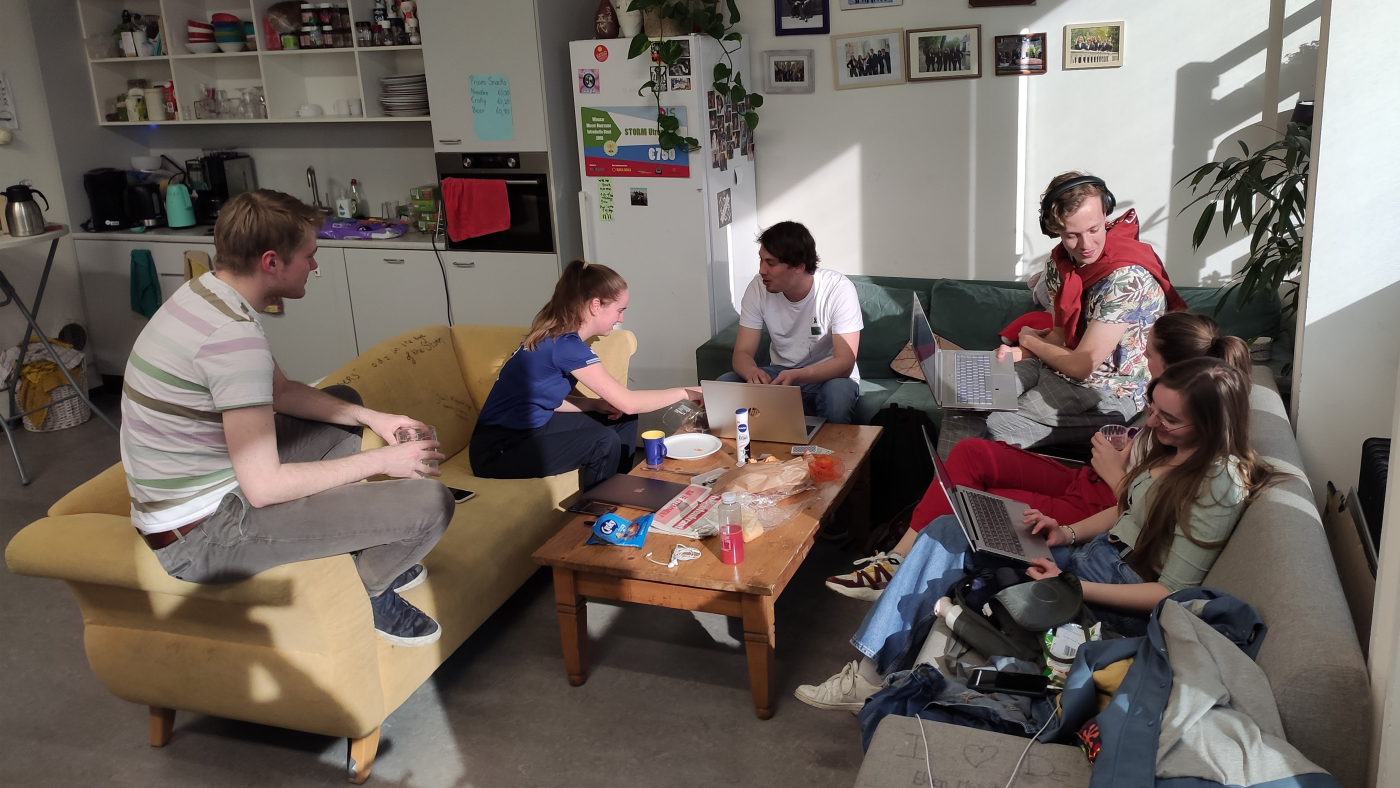 Een studievereniging. Foto: DUB