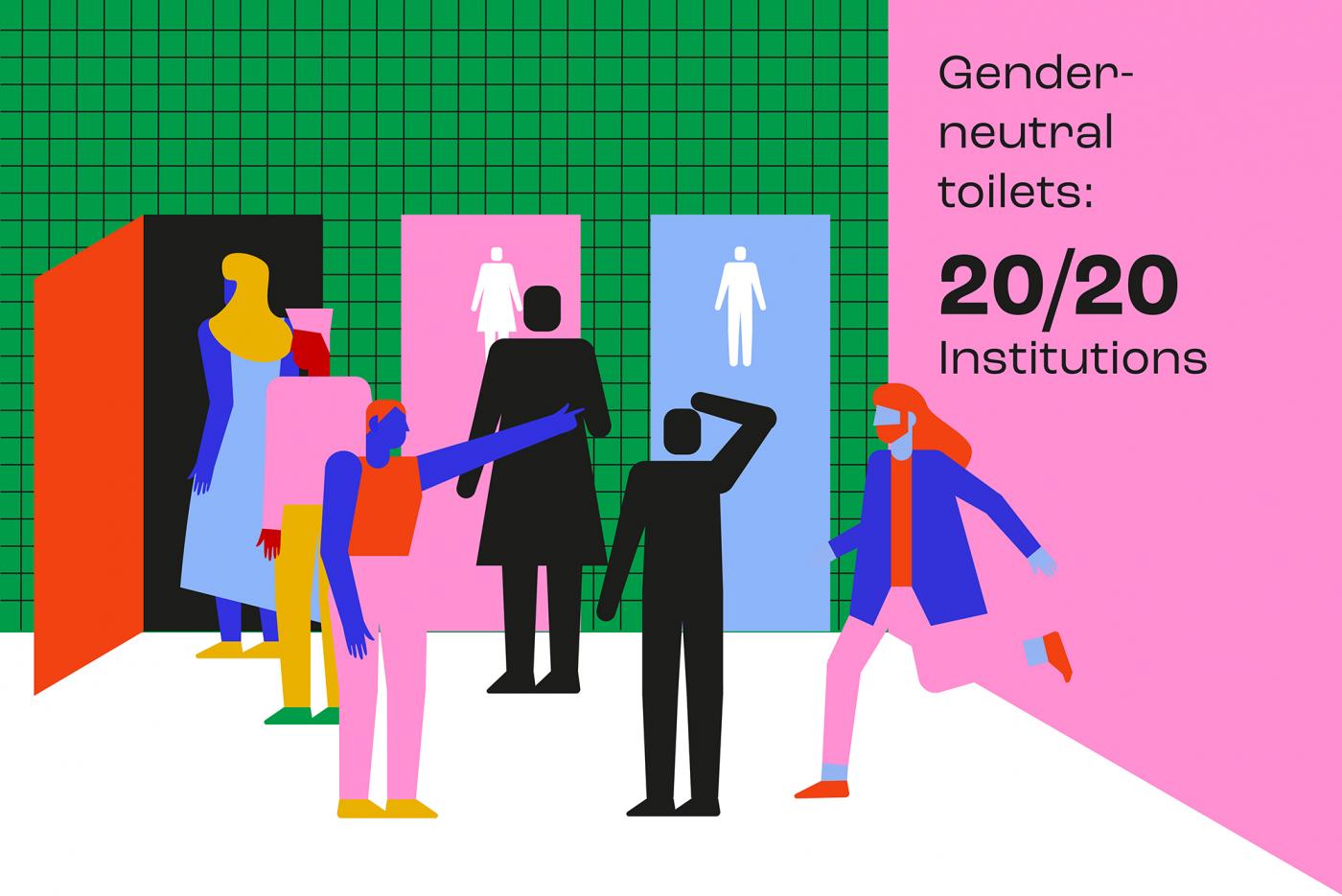 Gender-neutral toilets