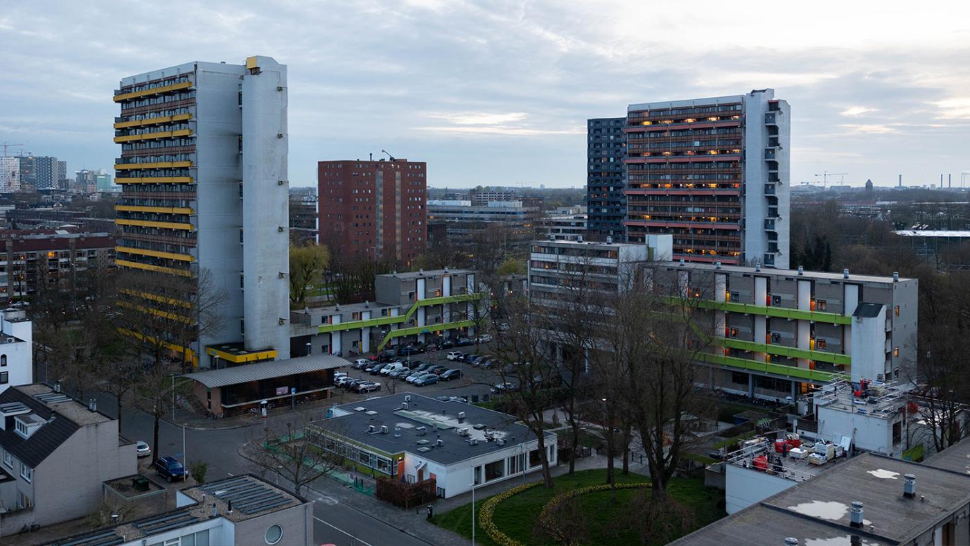 tuindorp-west complex, foto Tara van den Broek