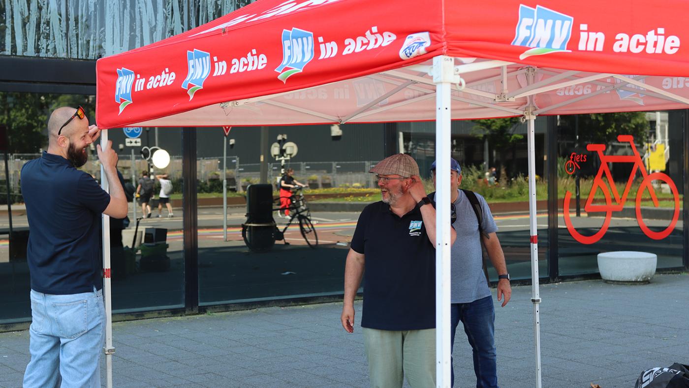 Actie fnv, foto DUB