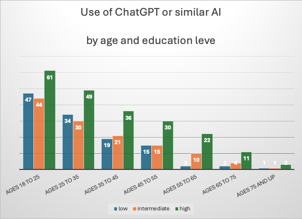 AI use in the Netherlands.