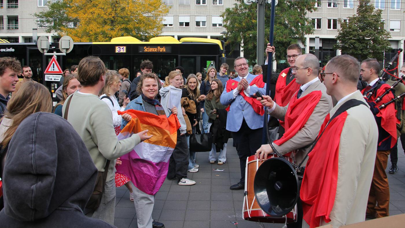 Demonstratie anti abortus Civitas Christiana Foto: DUB