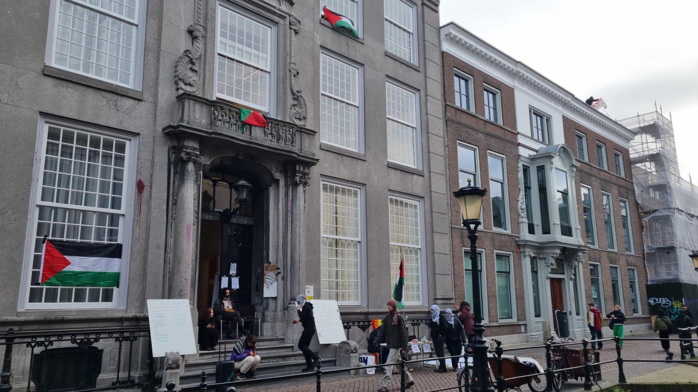 Bezetting Drift 25, foto DUB