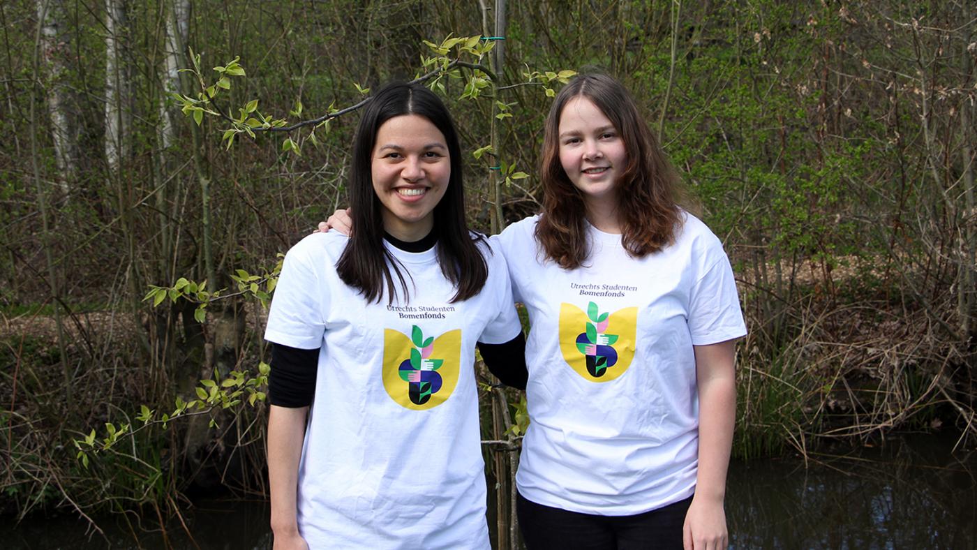 Utrechts Studenten Bomenfonds afstudeercadeau Foto: DUB