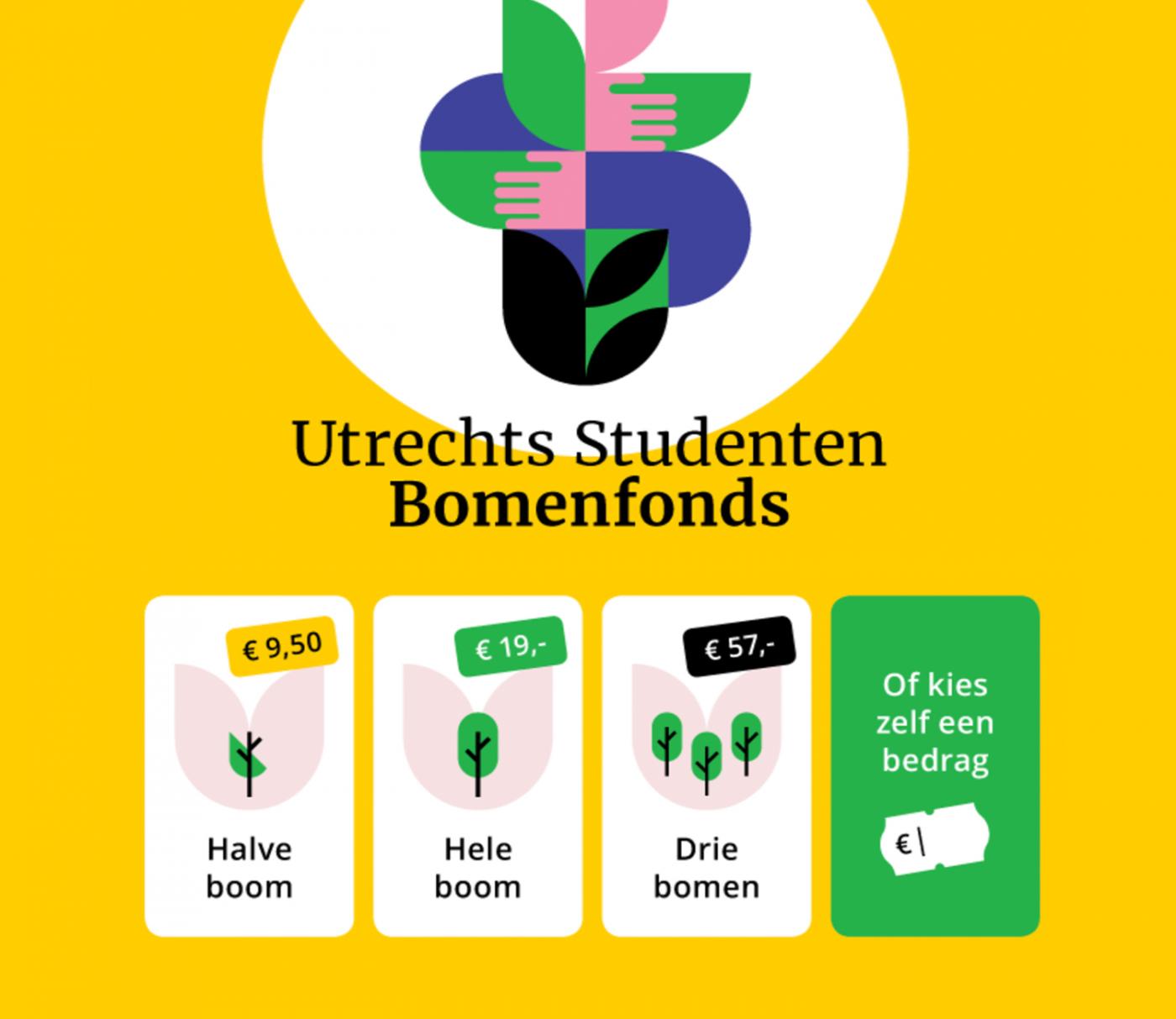 Utrechts Studenten Bomenfonds afstudeercadeau 