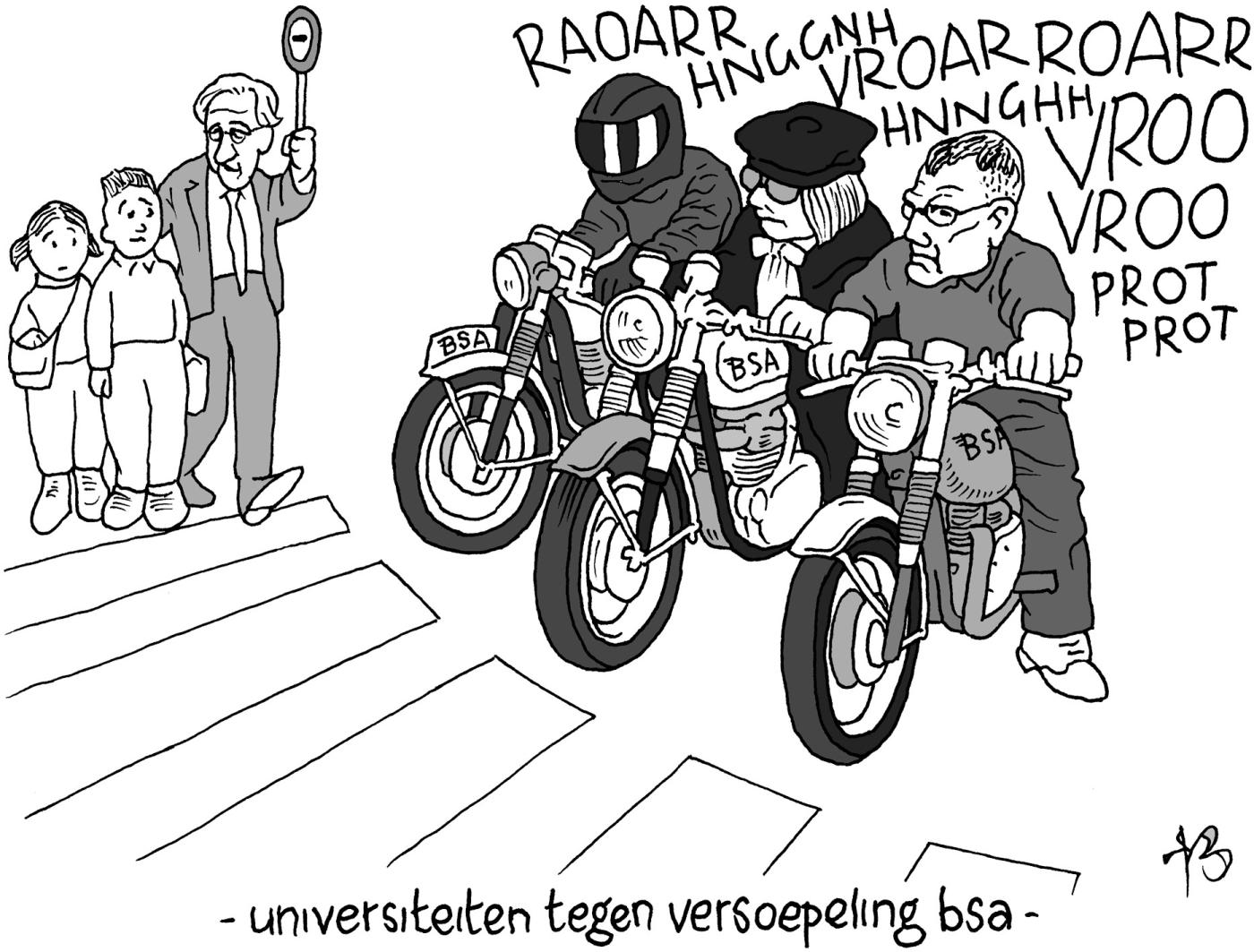 cartoon dijkgraaf /  Niels Bongers