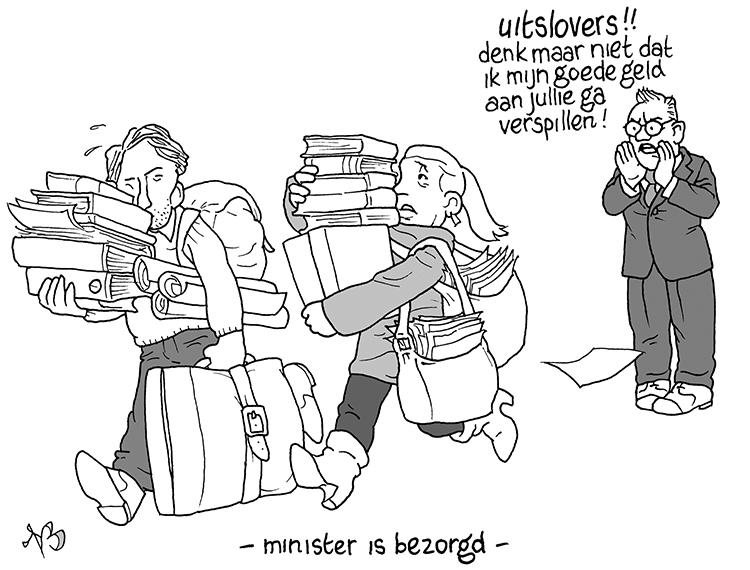 Cartoon: Werkdruk