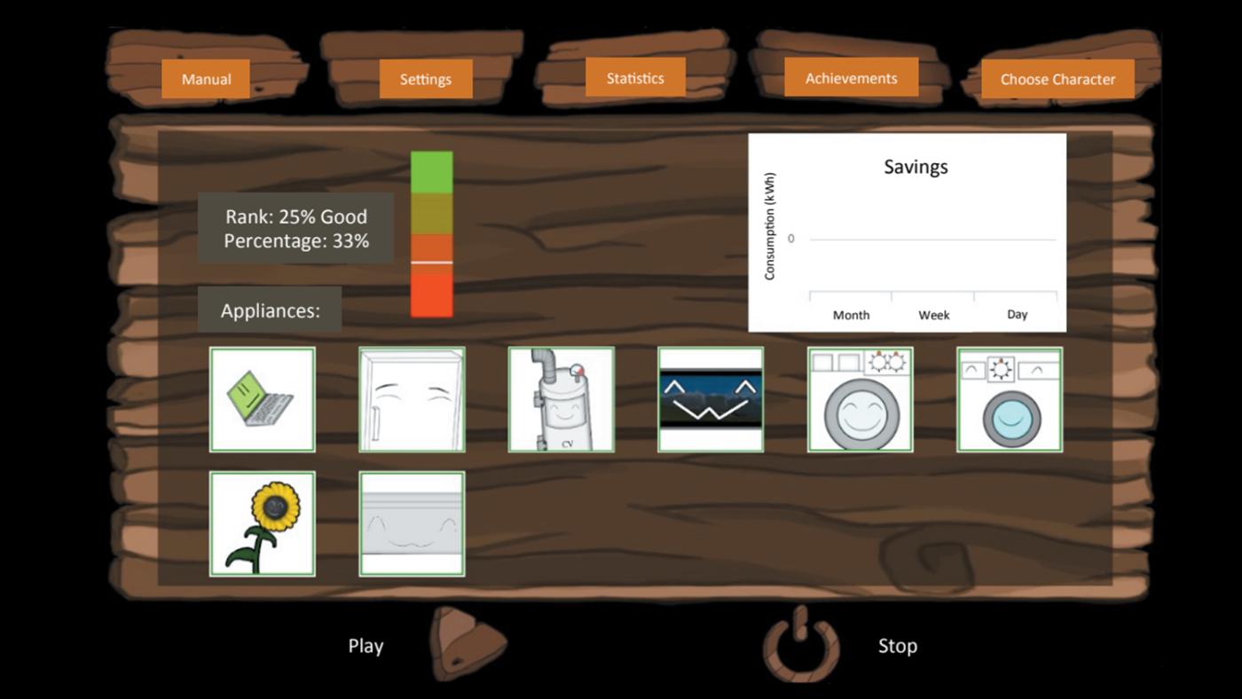 De Power Saver game, gemaakt door Dirk Jan Fijnheer