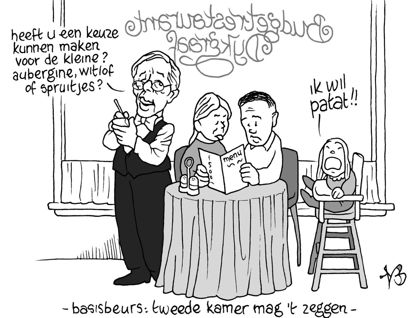 cartoon dijkgraaf /  Niels Bongers