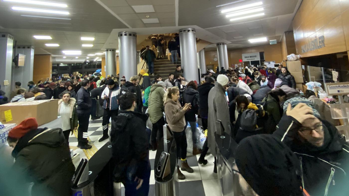 Turkije gemeentehuis Istanbul Mert Can Aktay