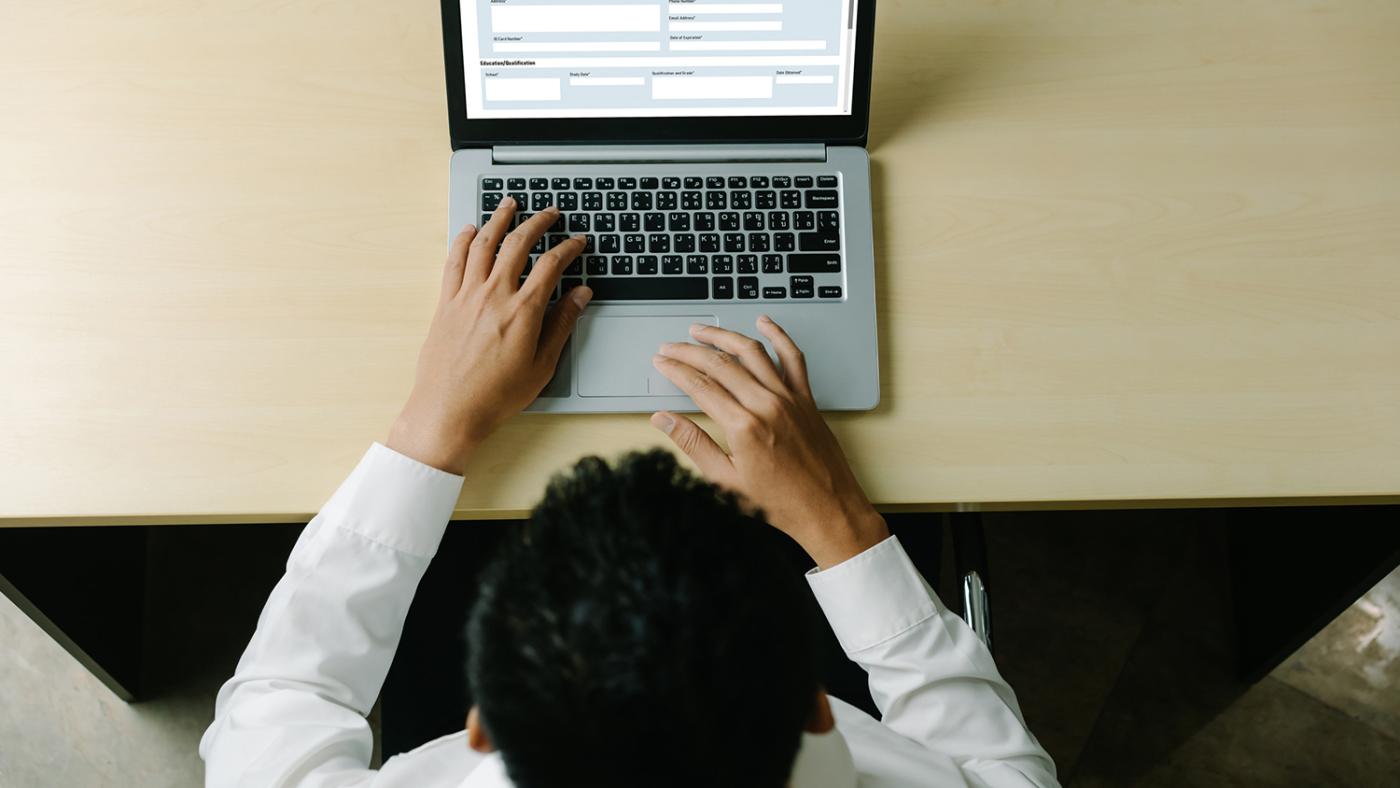 Online sollicitatie Foto: 123rf