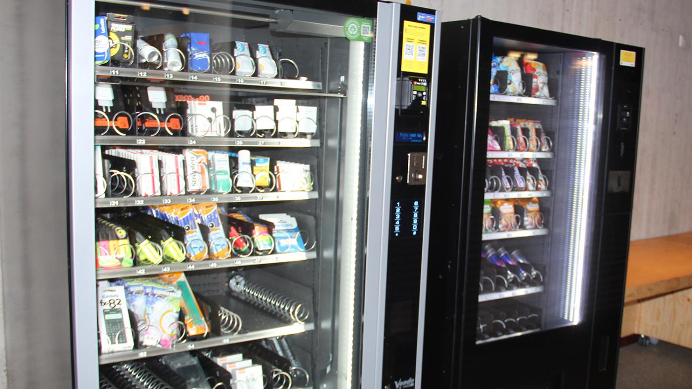 Non food-automaat op International Campus, foto DUB