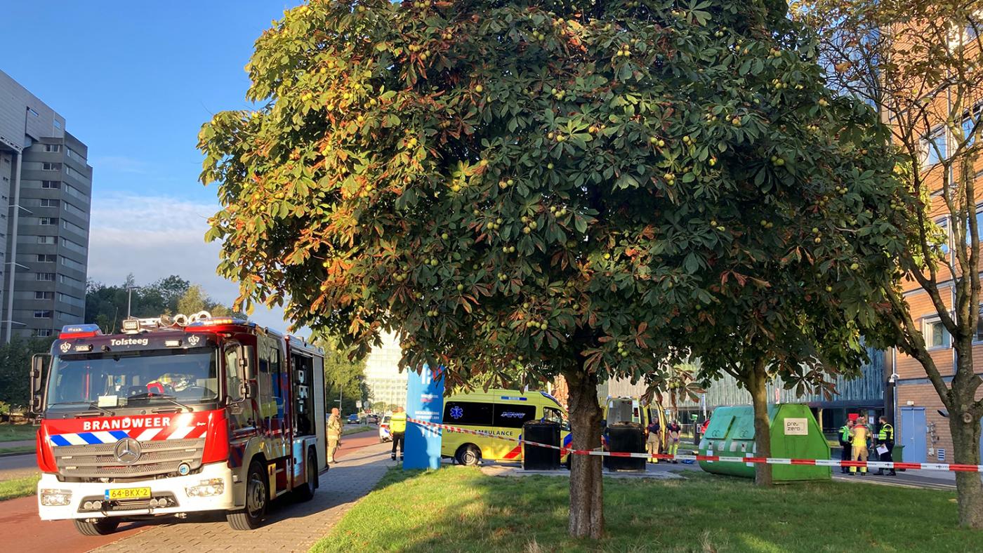 Hulpdiensten op de Cambridgelaan