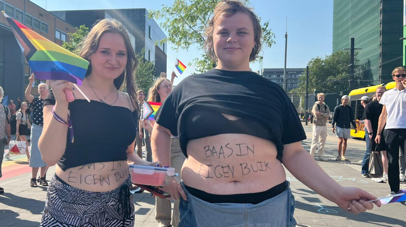 protest tegen abortus demo USP foto DUB