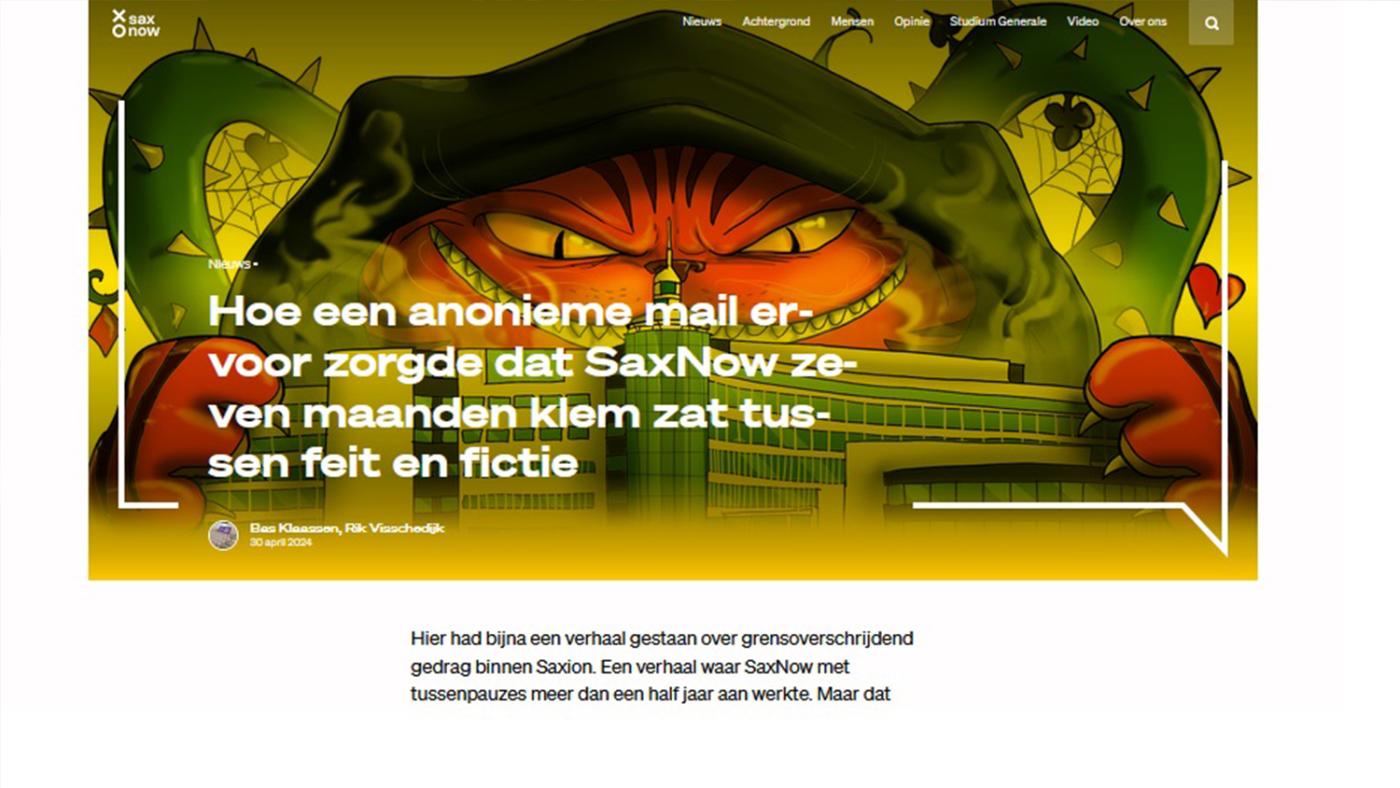 Screenshot Saxnow